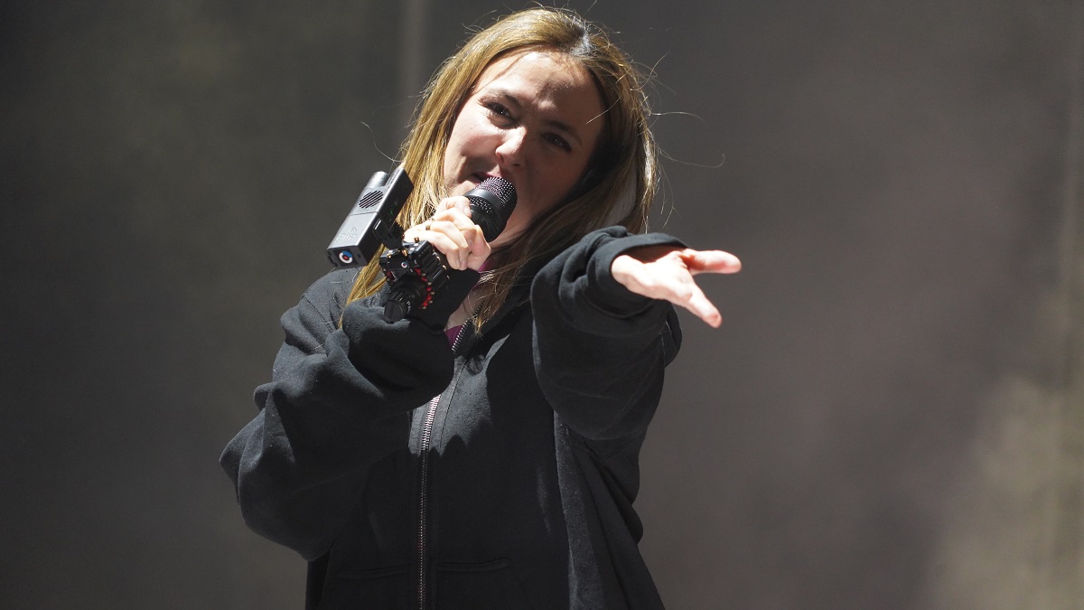 Rigoberta Bandini-al comienzo de su show en Festial 2026